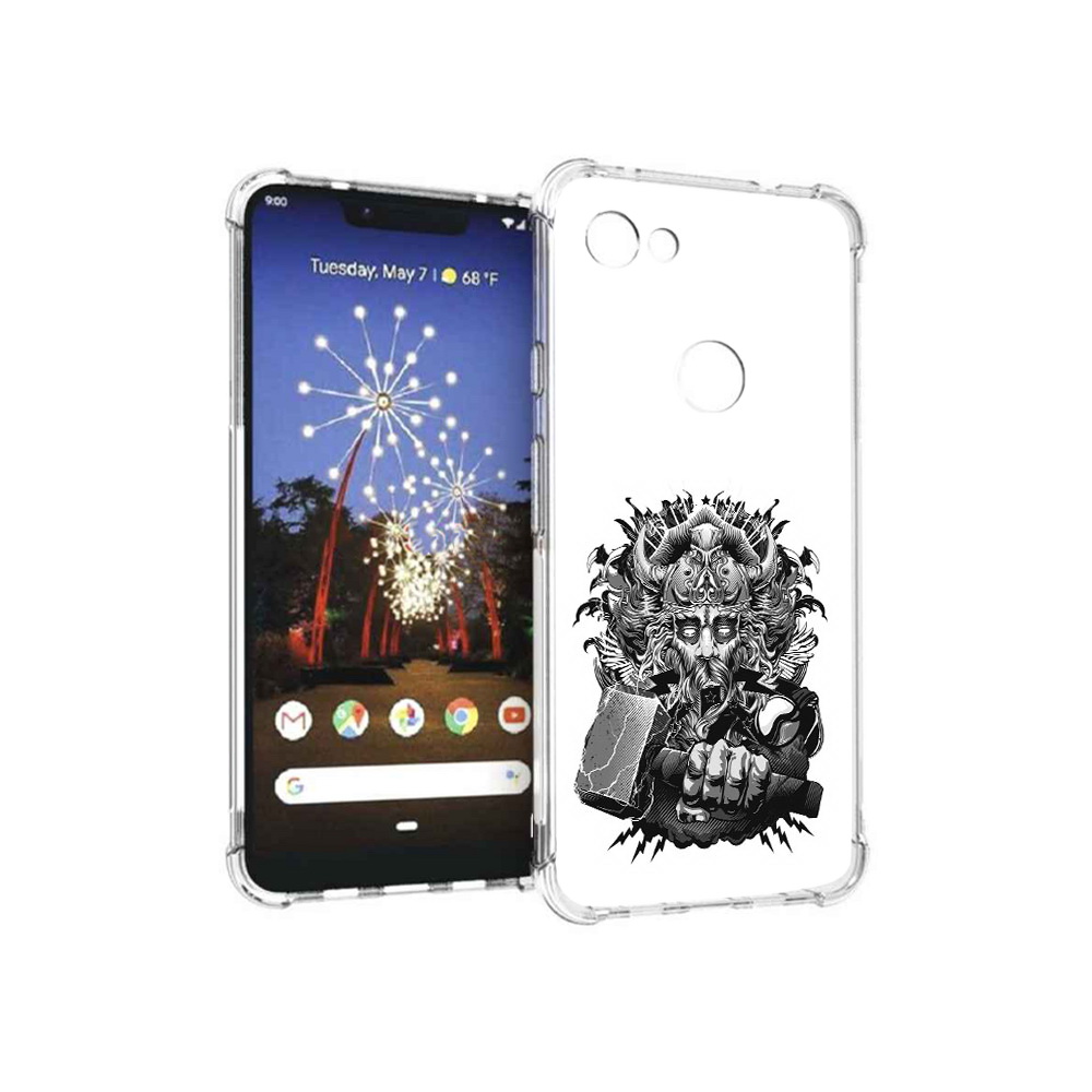 

Чехол MyPads Tocco для Google Pixel 3 XL злой тор, Прозрачный, Tocco