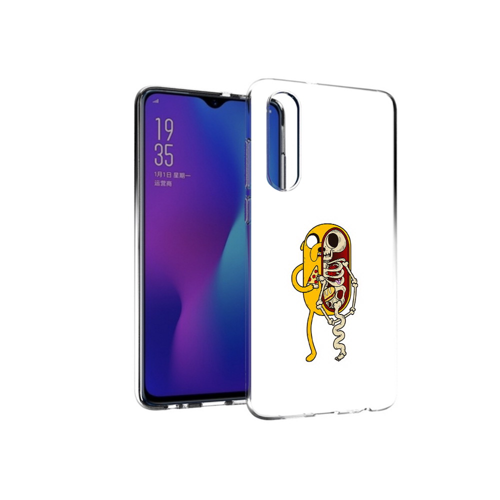 

Чехол MyPads Tocco для Huawei P30 Джейк скелет, Прозрачный, Tocco