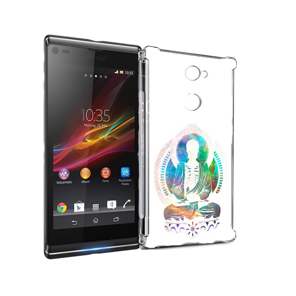 

Чехол MyPads Tocco для Sony Xperia L2 умный скелет (PT99662.233.653), Прозрачный, Tocco