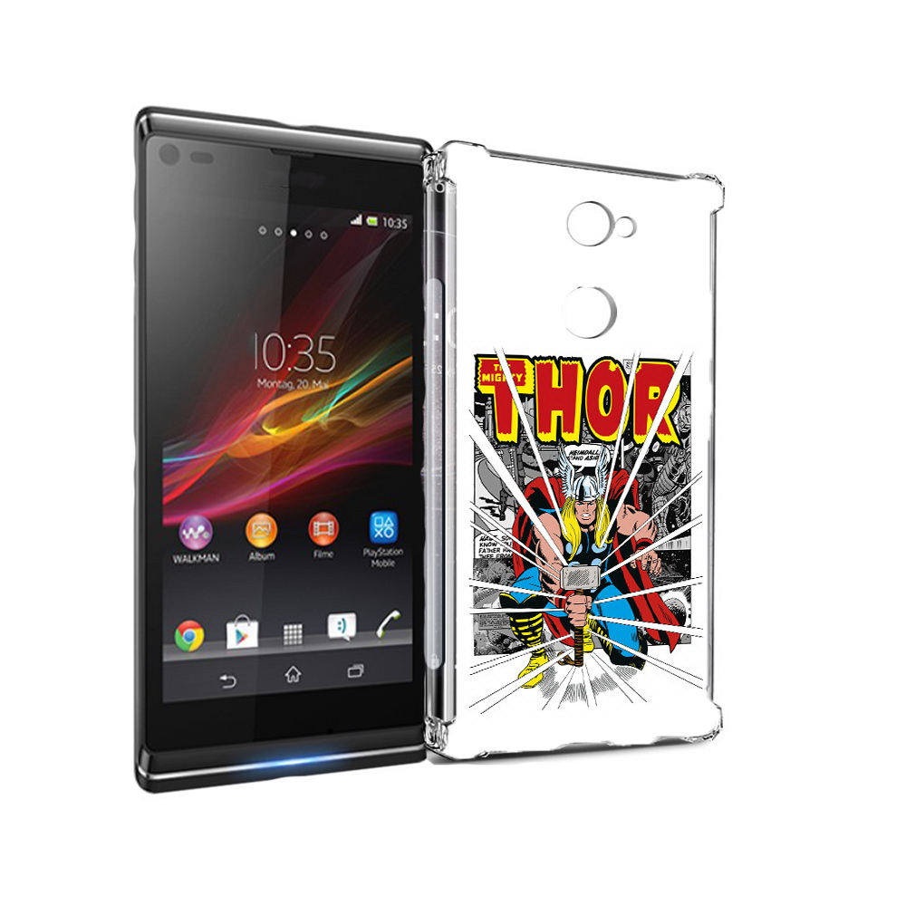 

Чехол MyPads Tocco для Sony Xperia L2 тор рисунок (PT99662.233.647), Прозрачный, Tocco