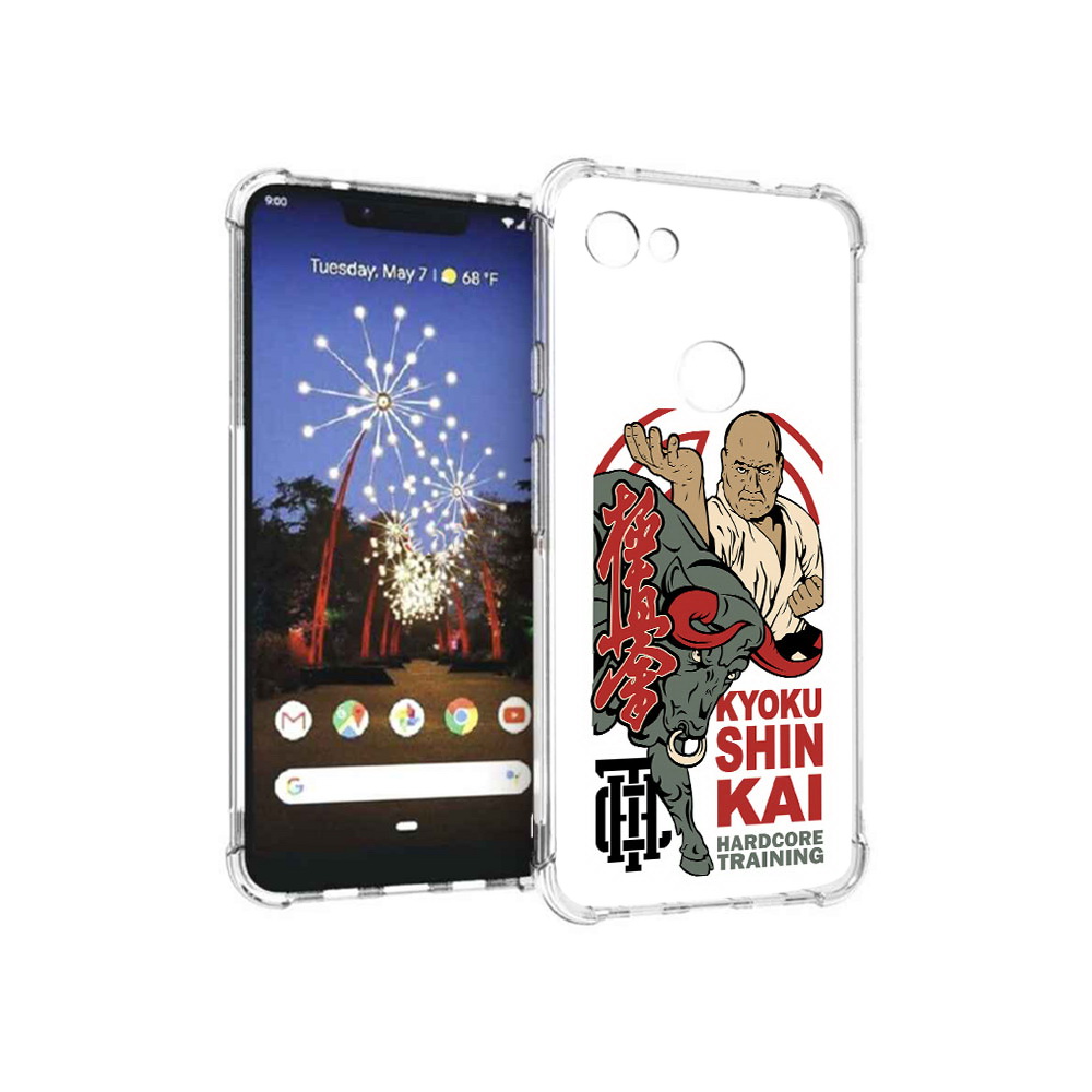 

Чехол MyPads Tocco для Google Pixel 3 XL единоборства рисунок, Прозрачный, Tocco
