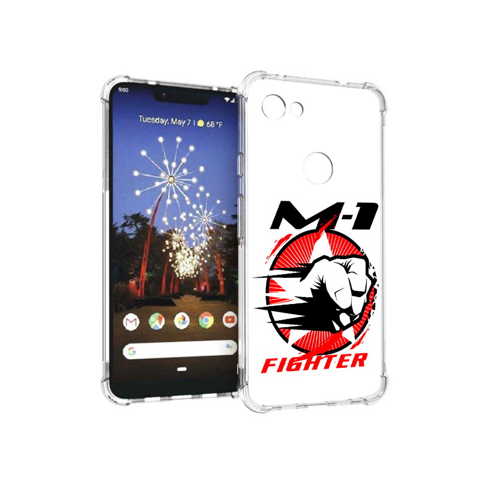 

Чехол MyPads Tocco для Google Pixel 3 XL единоборства М-1, Прозрачный, Tocco