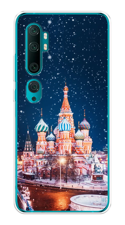 

Чехол на Xiaomi Mi Note 10/Mi Note 10 Pro "Москва 1", Коричневый;синий;белый, 37350-1