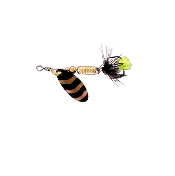 

Блесна вращающаяся Lukris MINI-Fly Rayas 2 COBRE, (1 штука), Mini Fly Rayas
