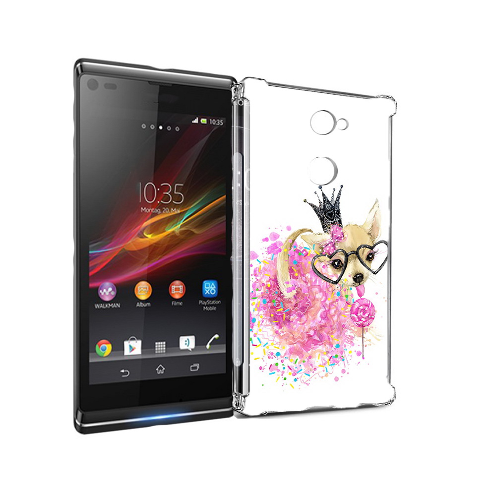 

Чехол MyPads Tocco для Sony Xperia L2 сладкая принцесса (PT99662.233.606), Прозрачный, Tocco