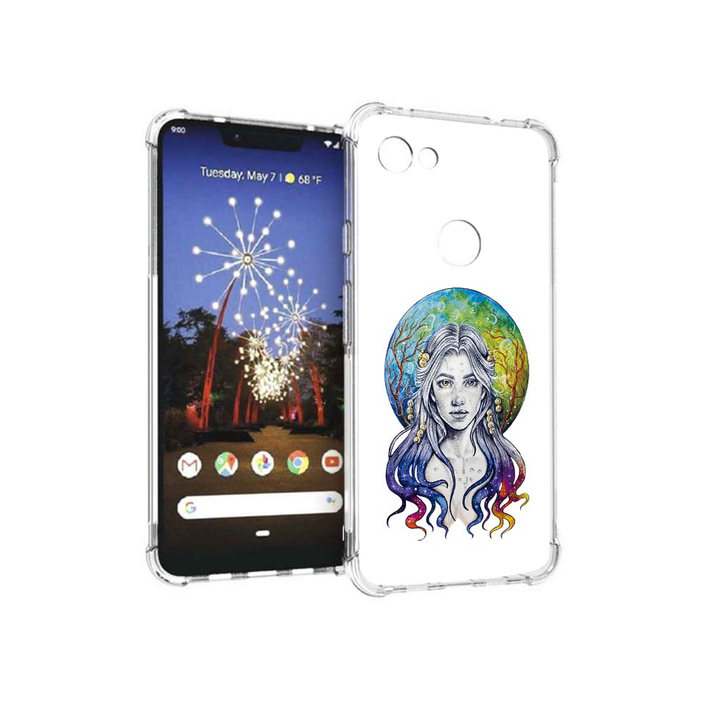 фото Чехол mypads tocco для google pixel 3 xl девушка с красивыми волосами