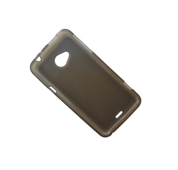 

Чехол для HTC One XC силиконовый матовый <серый>