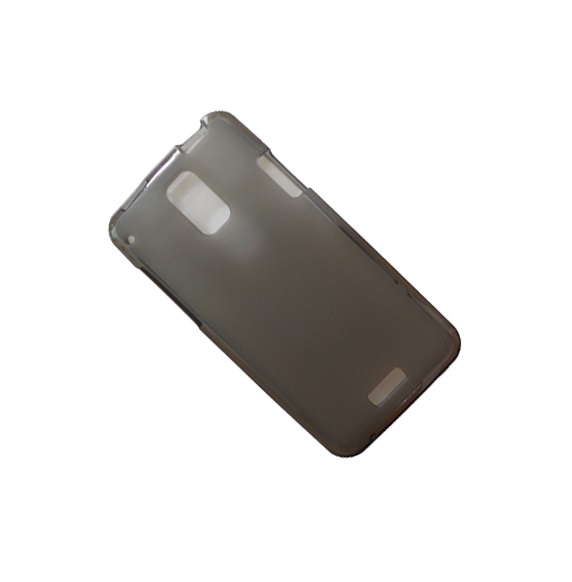 

Чехол для HTC J (Z321e) силиконовый матовый <серый>