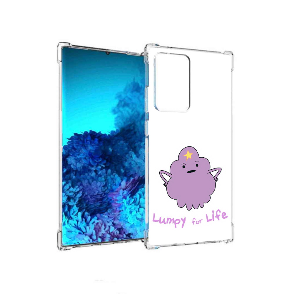 

Чехол MyPads Tocco для Samsung Galaxy Note 20 Ultra Принцесса пупырчатого королевства, Прозрачный, Tocco