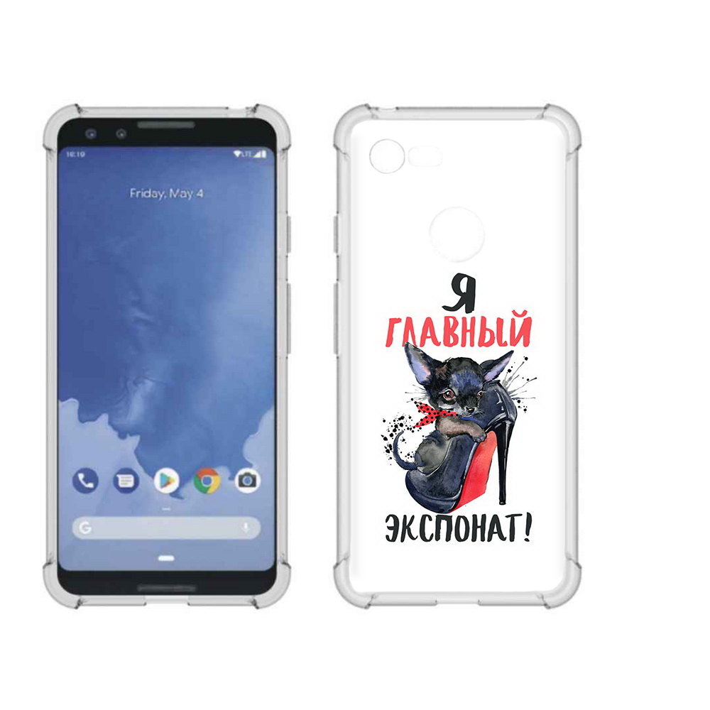 

Чехол MyPads Tocco для Google Pixel 3 главный экспонат, Прозрачный, Tocco