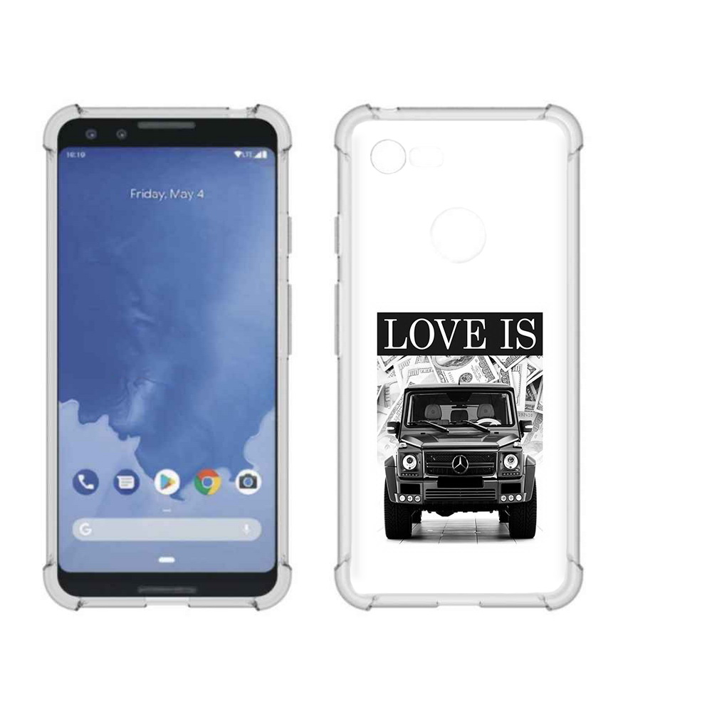 

Чехол MyPads Tocco для Google Pixel 3 гелик, Прозрачный, Tocco