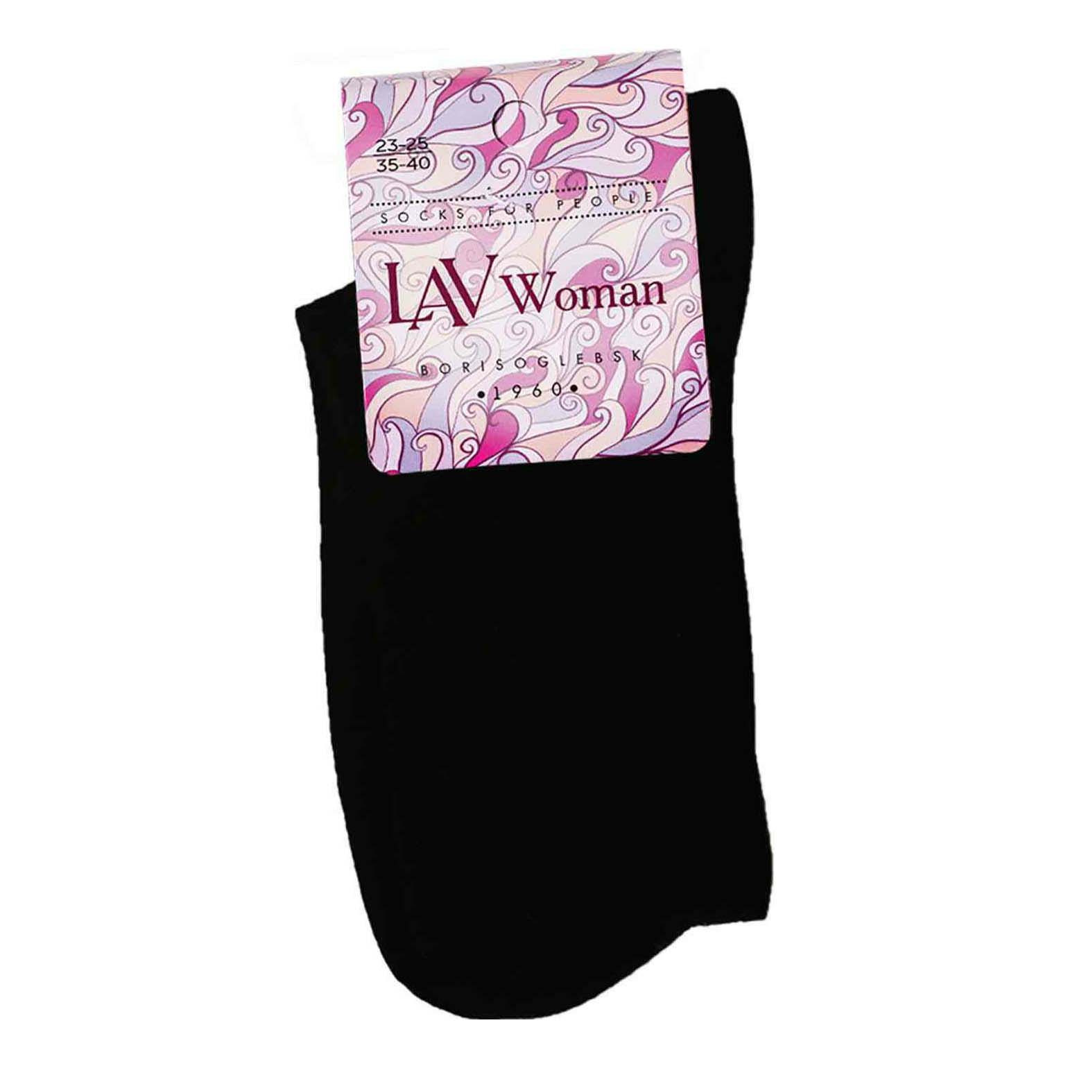 Носки женские Lav Woman черные 23-25