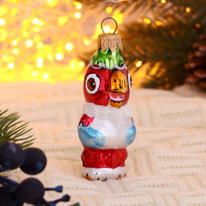 

Елочная игрушка Попугай Кеша 5217181 1 шт. разноцветная, Попугай Кеша
