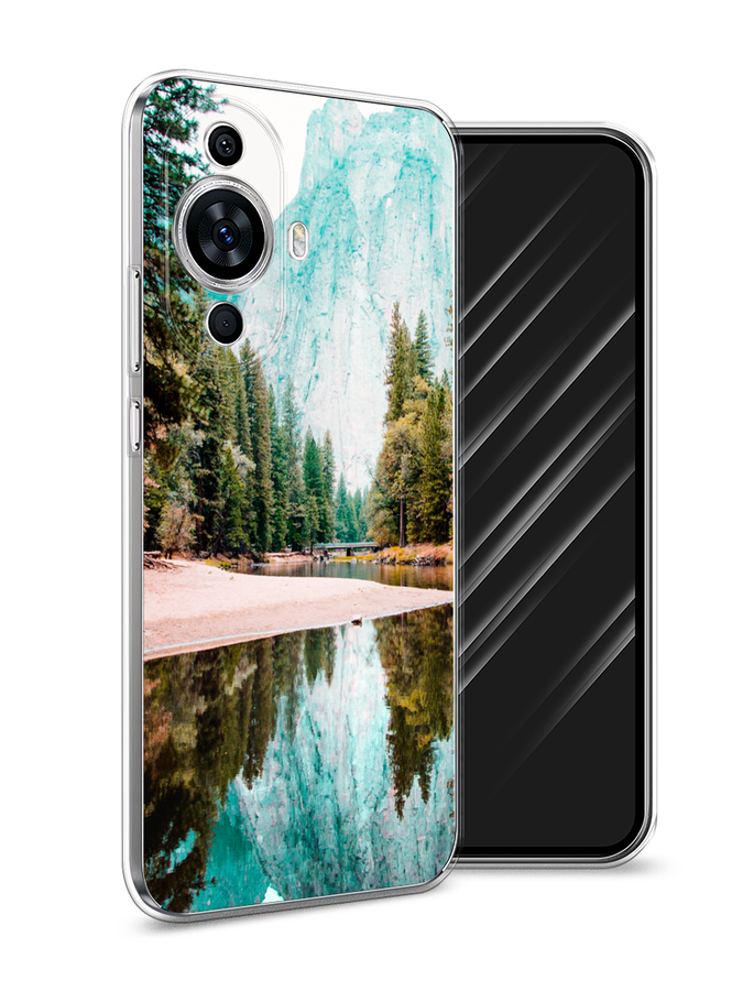 

Чехол Awog на Huawei Nova 11 "Горы 11", Зеленый;голубой, 6121250-4