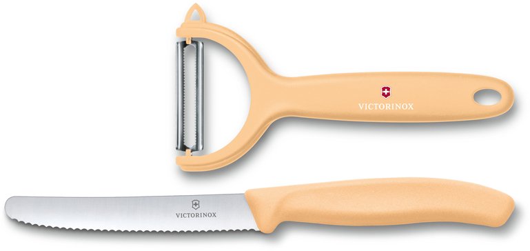 фото Набор из 2 кухонных ножей victorinox swiss classic trend colors 6.7116.23l92