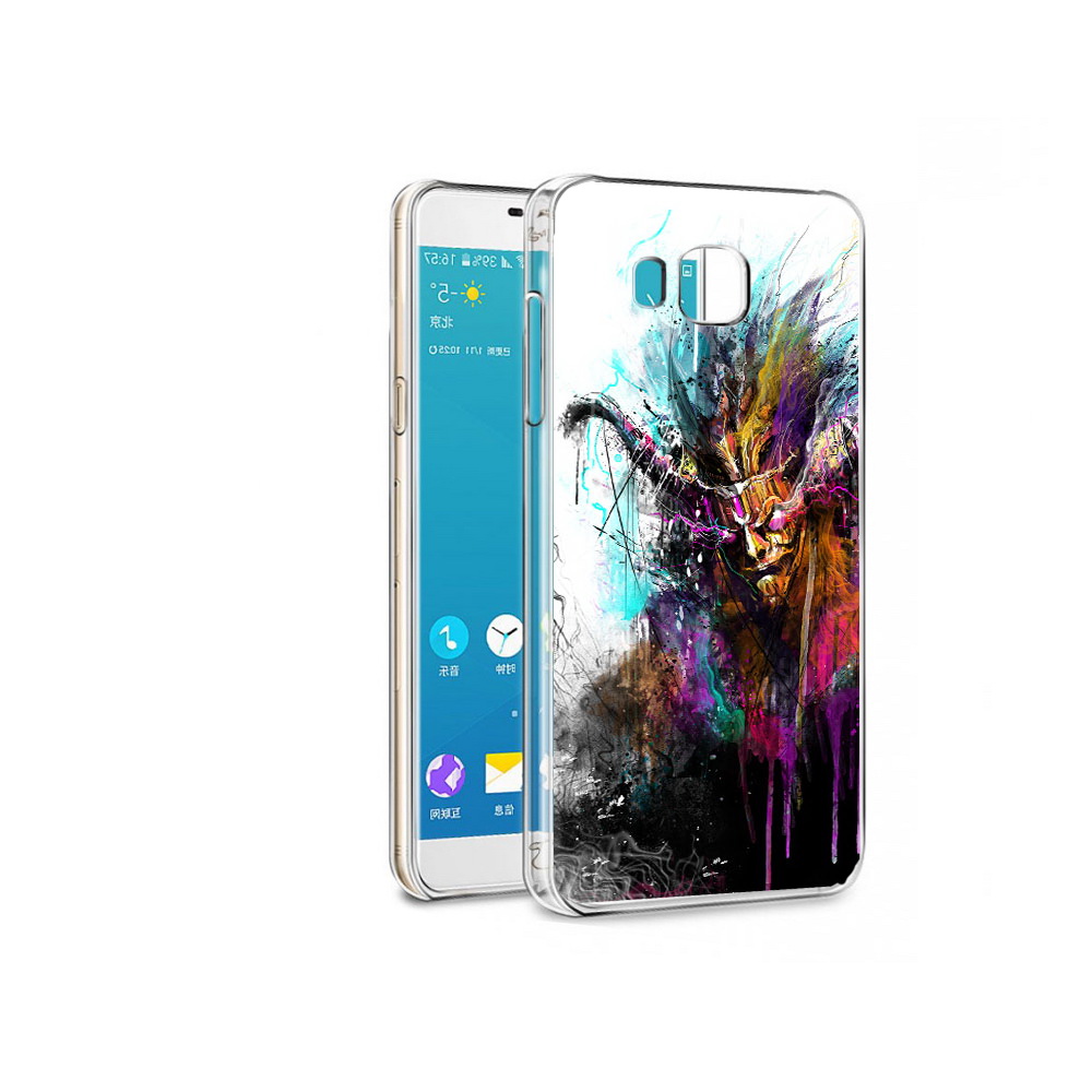 

Чехол MyPads Tocco для Samsung Galaxy C7 яркий дьявол (PT38867.551.709), Прозрачный, Tocco