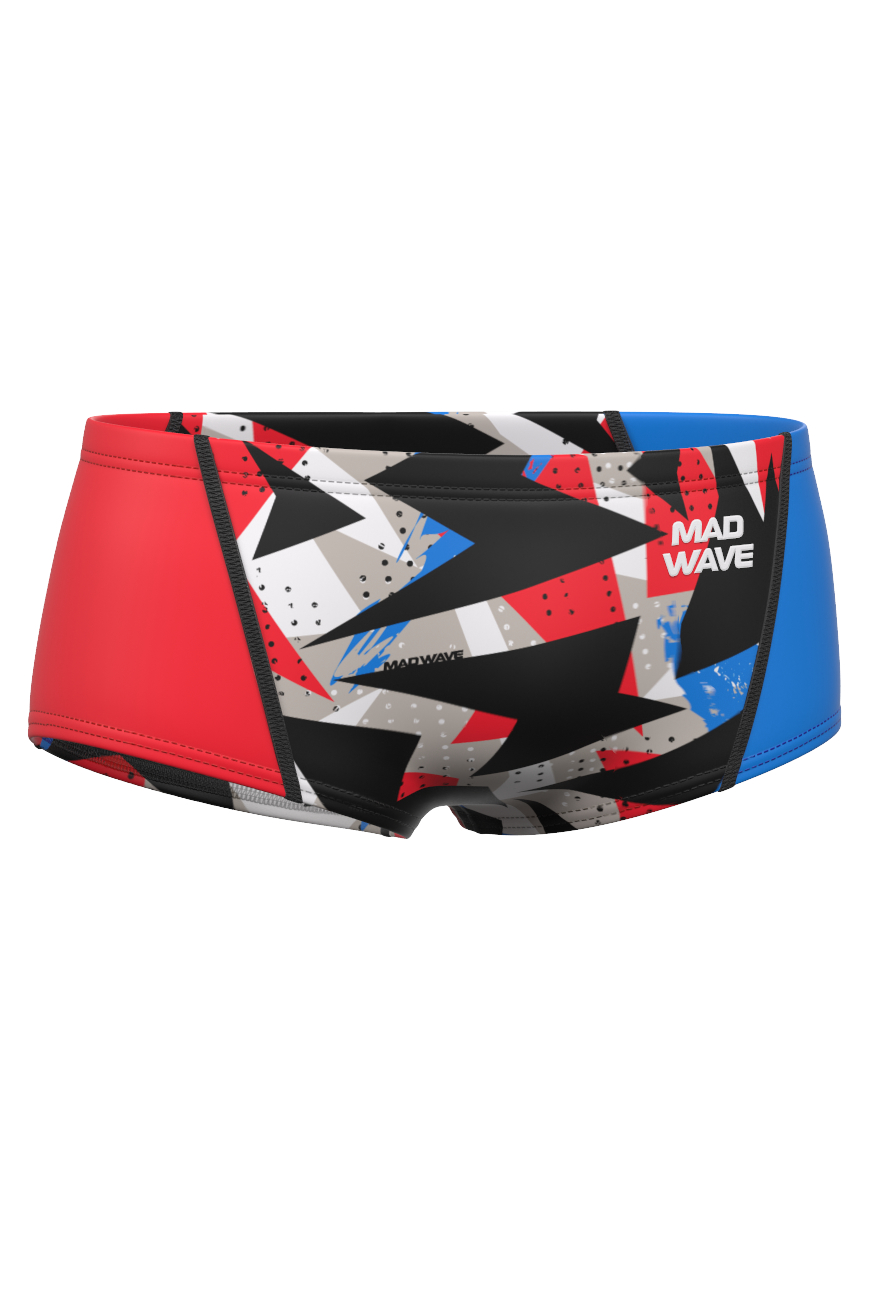 

Плавки детские Mad Wave Race junior PBT H3, красный; синий, 158, Race junior PBT H3