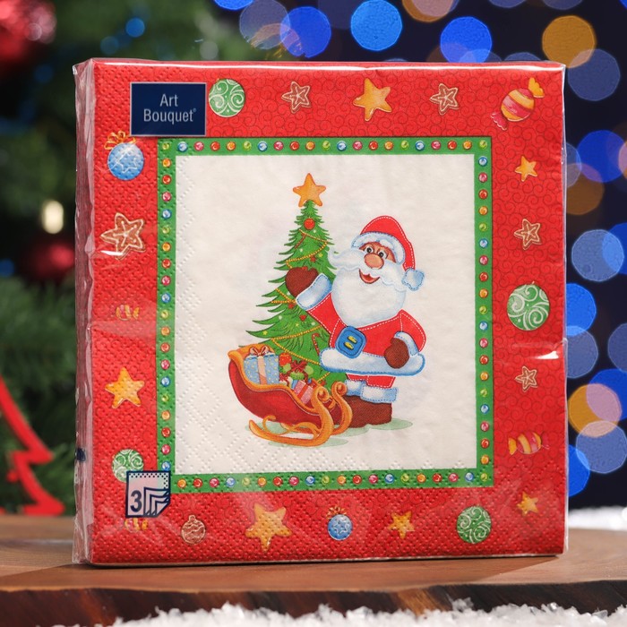 Салфетки бумажные Art Bouquet 