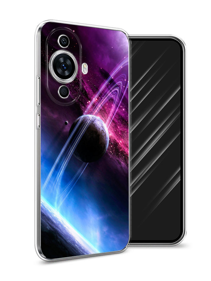 

Чехол Awog на Huawei Nova 11 "Космос 17", Черный;фиолетовый, 6121250-4