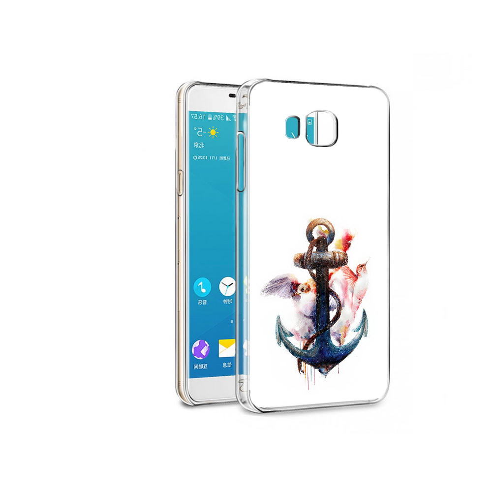 

Чехол MyPads Tocco для Samsung Galaxy C7 якорь с птицами (PT38867.551.703), Прозрачный, Tocco