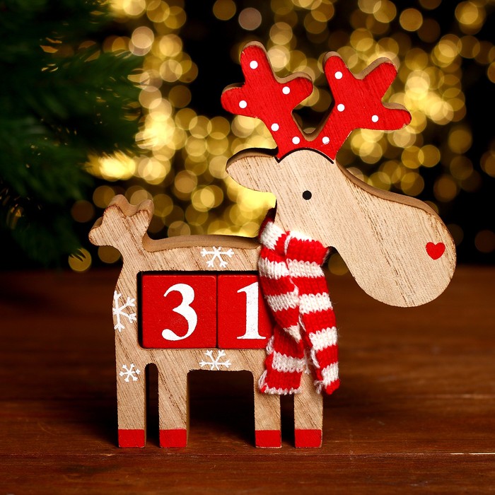 

Вечный календарь Олень 15 х 3 х 17 см