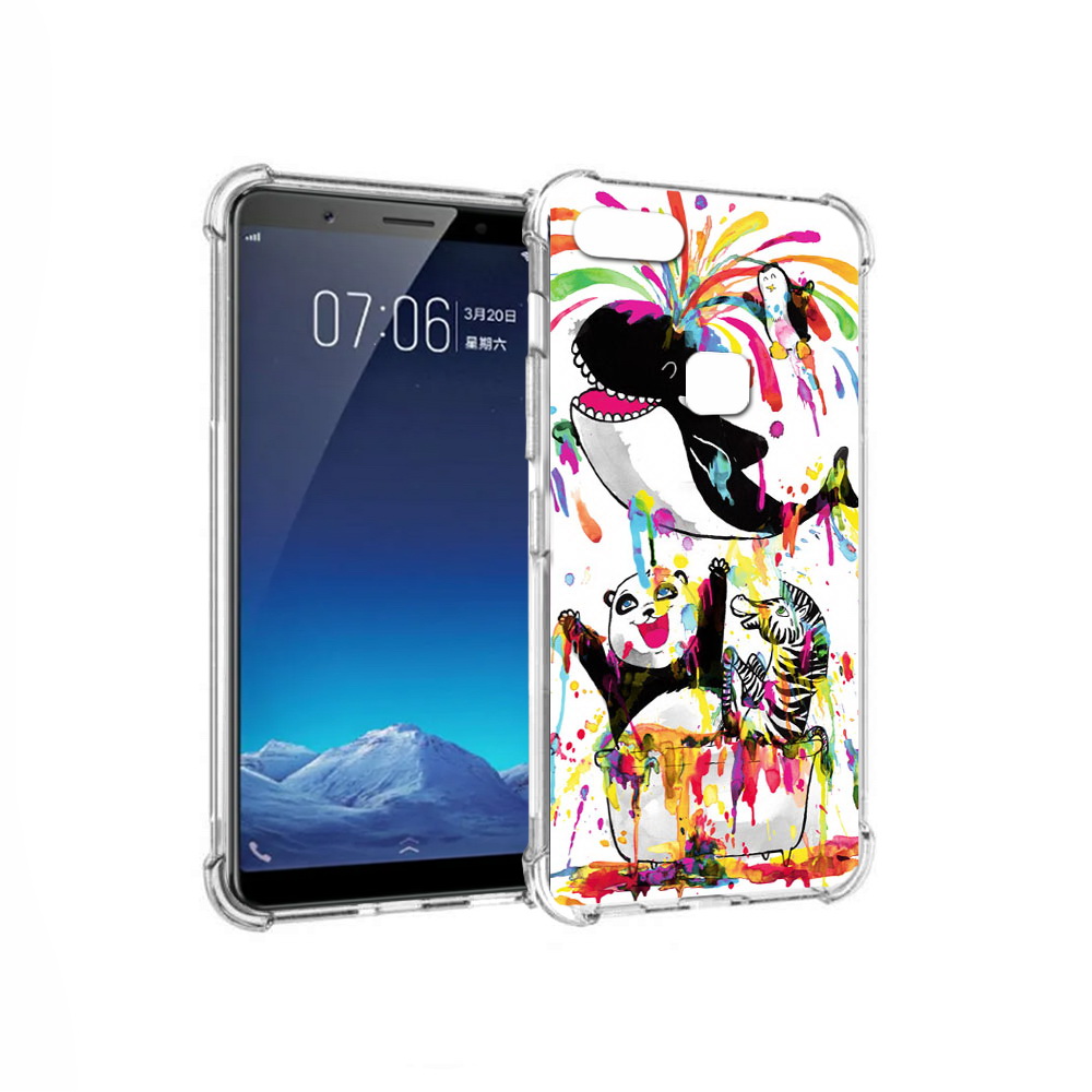 

Чехол MyPads Tocco для Vivo X20 Хиппи кит (PT108350.433.191), Прозрачный, Tocco