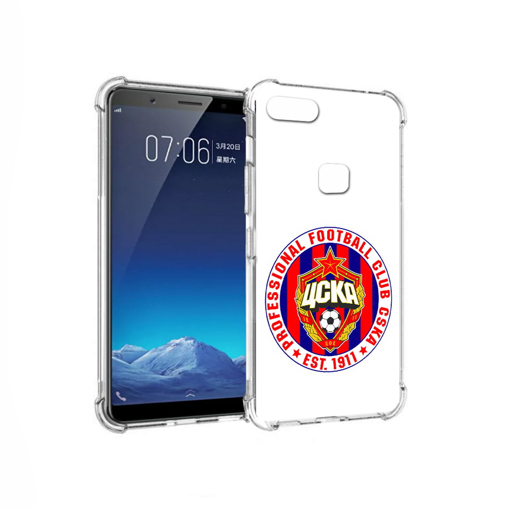 

Чехол MyPads Tocco для Vivo X20 ФК ЦСК логотип (PT108350.433.178), Прозрачный, Tocco