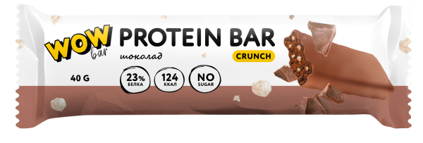 

Батончик Primebar Crunch протеиновый, шоколад, 40 г