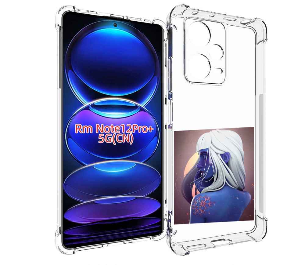

Чехол MyPads аватар-с-цветком для Xiaomi Redmi Note 12 Pro + Plus, Прозрачный, Tocco