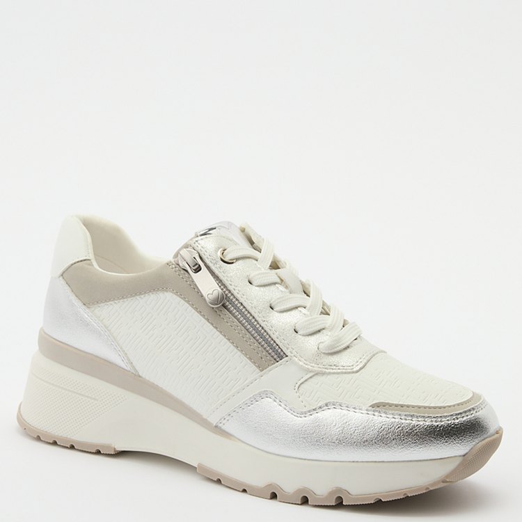 

Кроссовки женские Marco Tozzi 2-2-23730-42 бежевые 40 EU, Бежевый, 2-2-23730-42