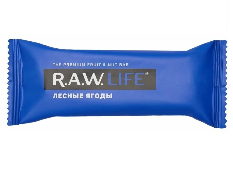 фото Батончик r.a.w. life орехово-фруктовый, лесные ягоды, 47 г