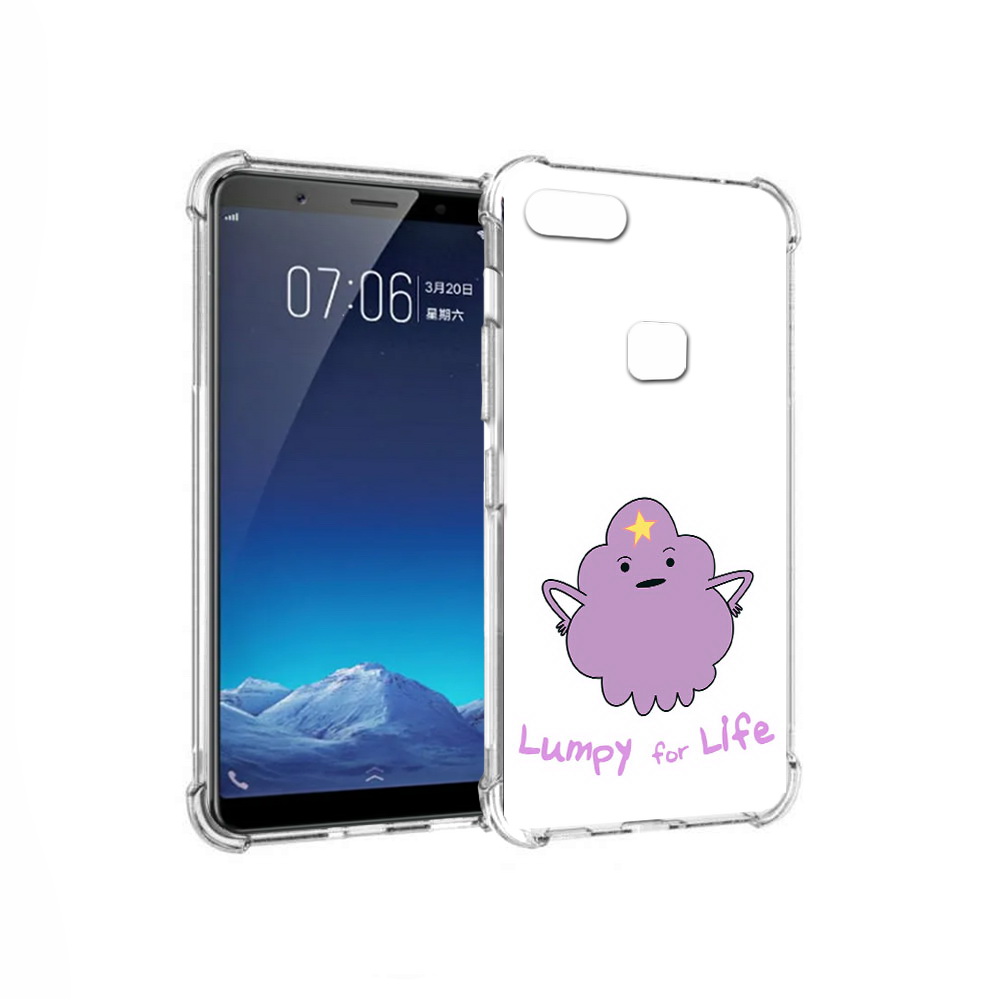 

Чехол MyPads Tocco для Vivo X20 Принцесса пупырчатого королевства (PT108350.433.139), Прозрачный, Tocco