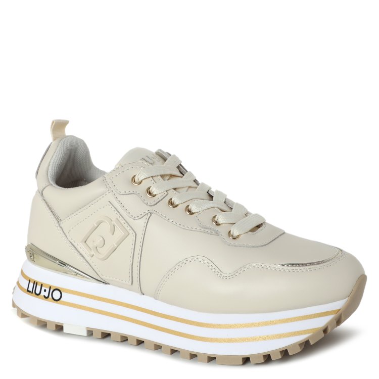 

Кроссовки женские Liu Jo BA3013 бежевые 37 EU, Бежевый, BA3013