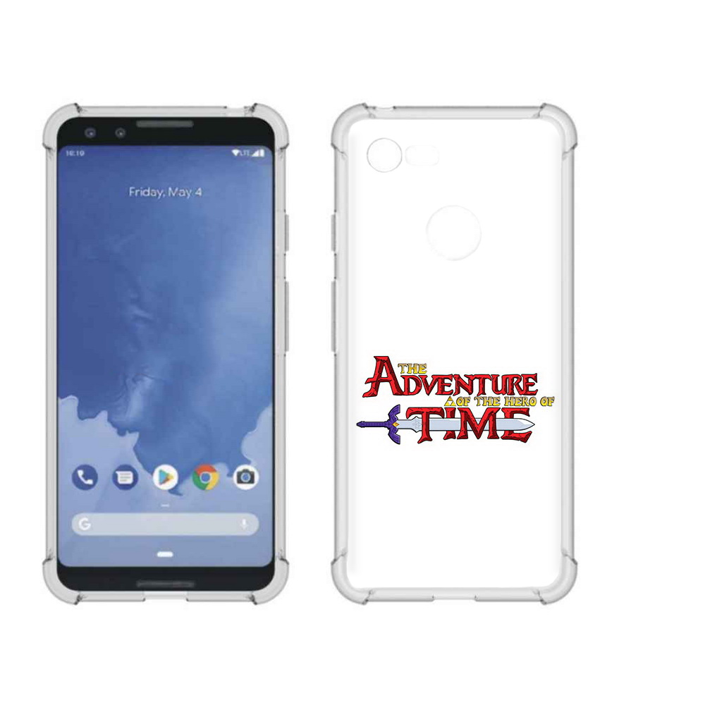 

Чехол MyPads Tocco для Google Pixel 3 время приключений логотип, Прозрачный, Tocco