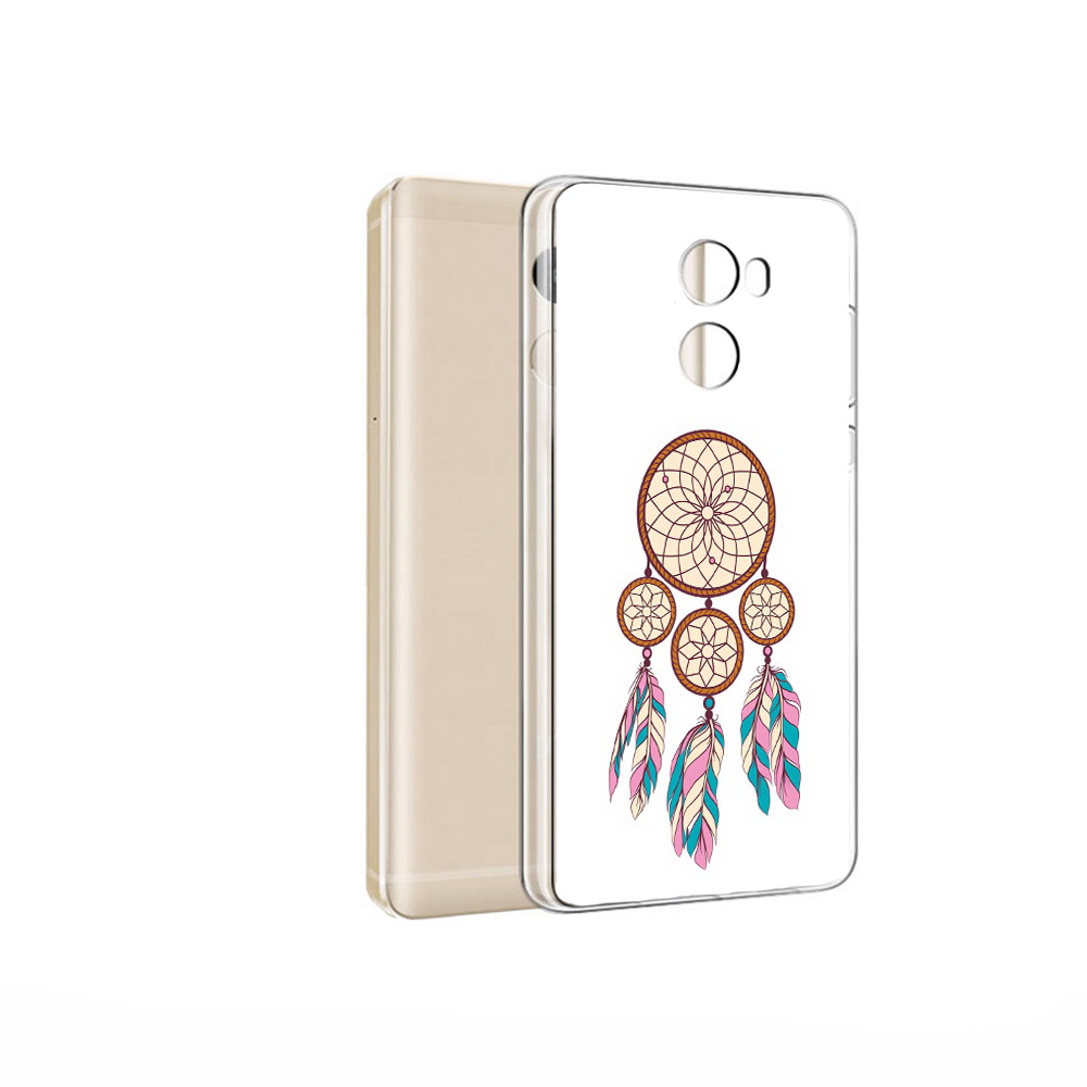 

Чехол MyPads Tocco для Xiaomi Redmi 4 Pro ловец снов бежевый (PT47305.303.442), Прозрачный, Tocco