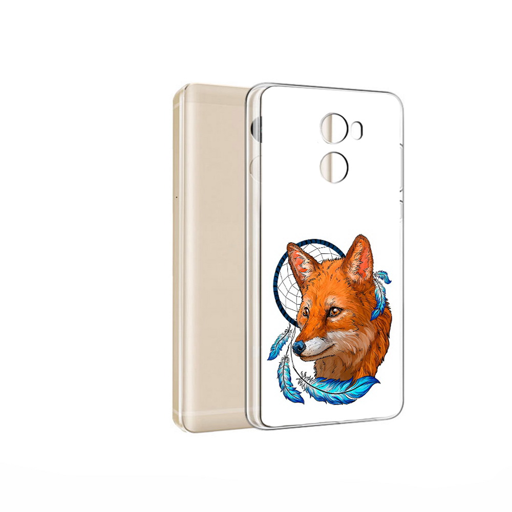 

Чехол MyPads Tocco для Xiaomi Redmi 4 Pro лиса и ловец снов (PT47305.303.438), Прозрачный, Tocco