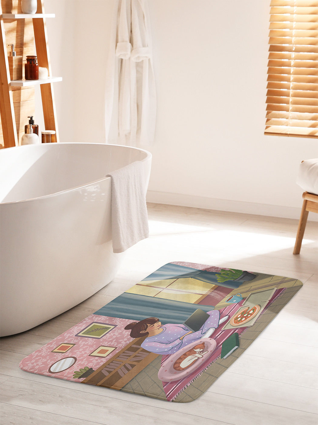 

bath_389497_60x100 Коврик противоскользящий для ванной, сауны, бассейна, 60x100 см.