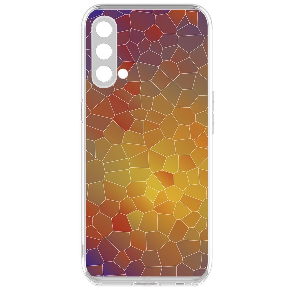 Чехол-накладка Krutoff Clear Case Витраж 1 для OnePlus Nord CE 5G