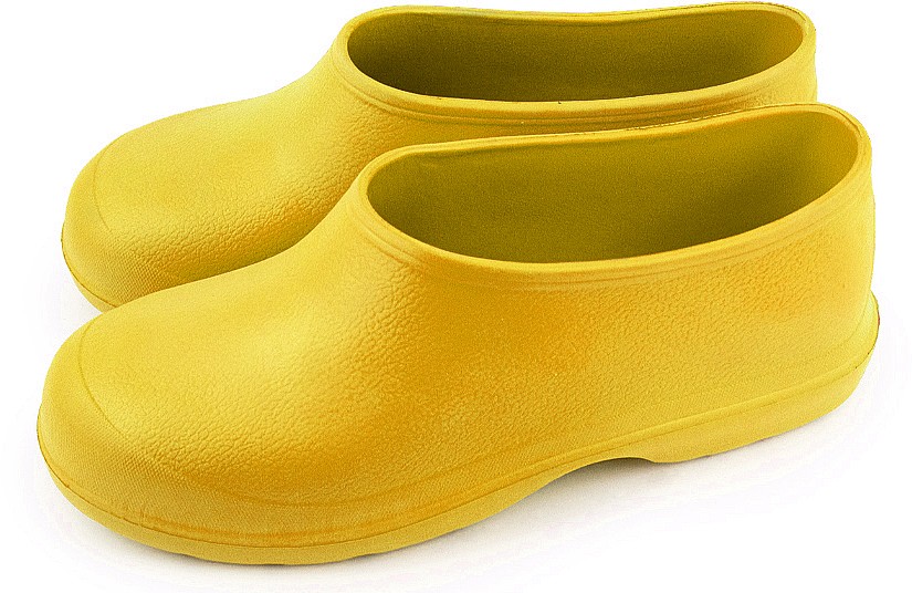 

Галоши женские Smile of Milady 188-001 желтые 39 RU, 188-001