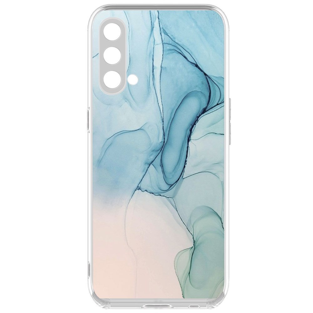 

Чехол-накладка Krutoff Clear Case Абстракт разводы для OnePlus Nord CE 5G, Прозрачный