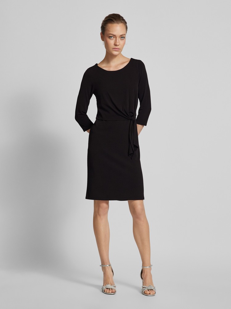 

Платье женское Vera Mont 70504589 черное 46 EU, Черный, 70504589