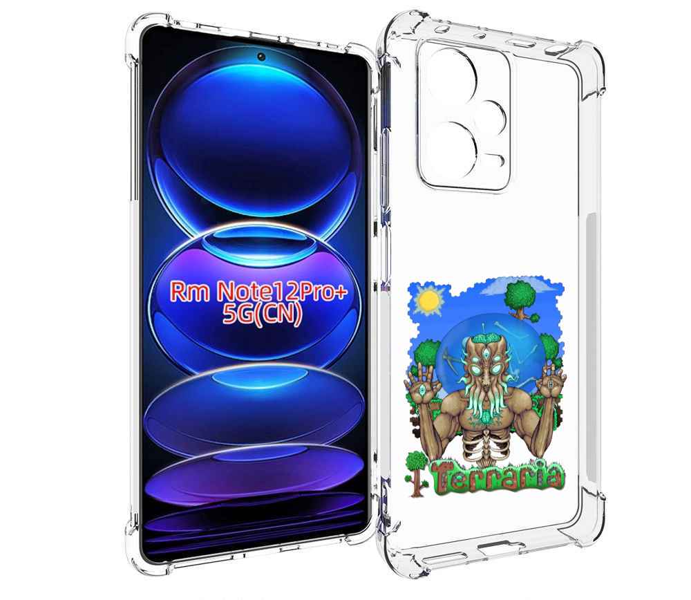 

Чехол MyPads Террария для Xiaomi Redmi Note 12 Pro + Plus, Прозрачный, Tocco