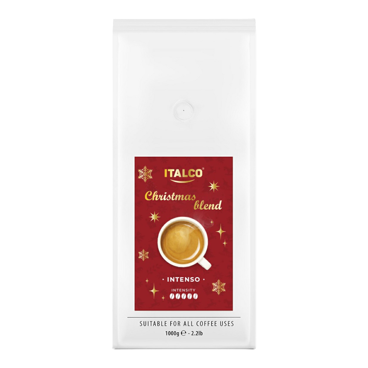 Кофе Italco Christmas collection Intenso арабика в зернах 1 кг