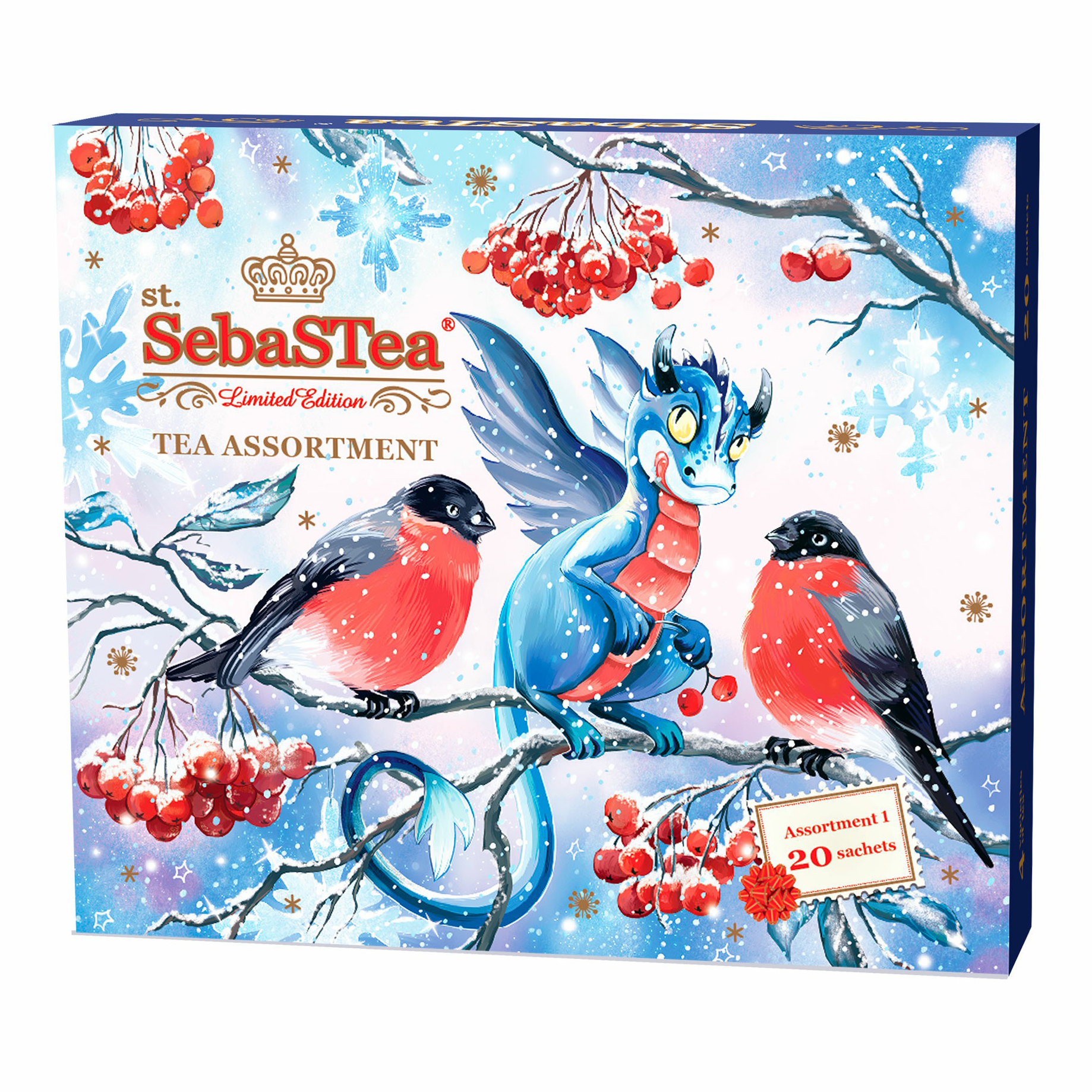 Набор чая SebaSTea Fieata VI в пакетиках 1,75 г х 20 шт дизайна упаковки по наличию