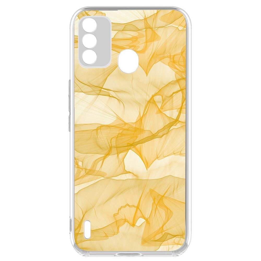 фото Чехол-накладка krutoff clear case абстракт 9 для itel a48