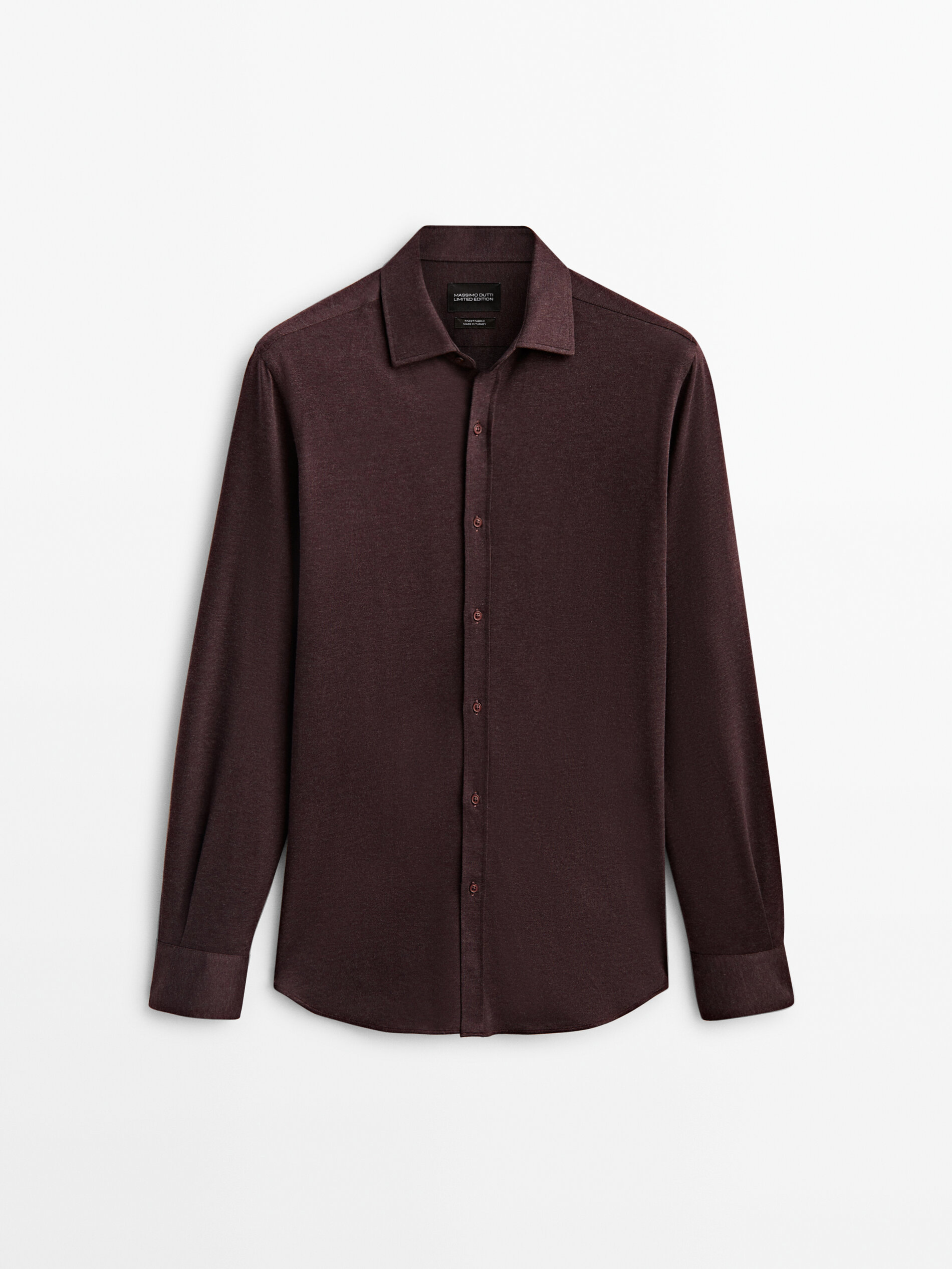 

Рубашка мужская Massimo Dutti 00138349605 красная M, 00138349605