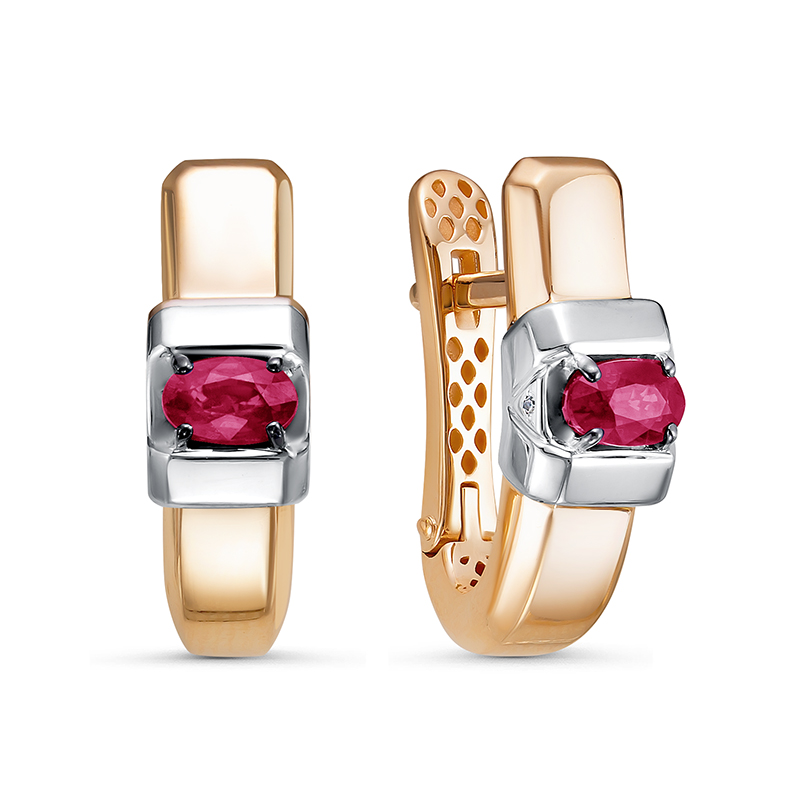 

Серьги из красного золота Дельта д4201500р, бриллиант\ рубин, д4201500р