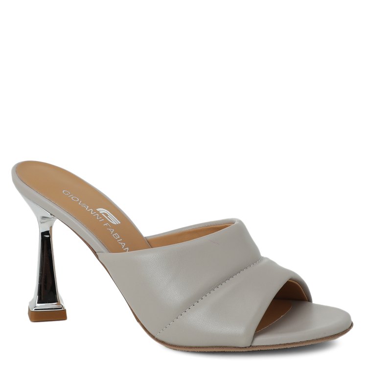 

Шлепанцы женские Giovanni Fabiani S23555 серые 40 EU, S23555