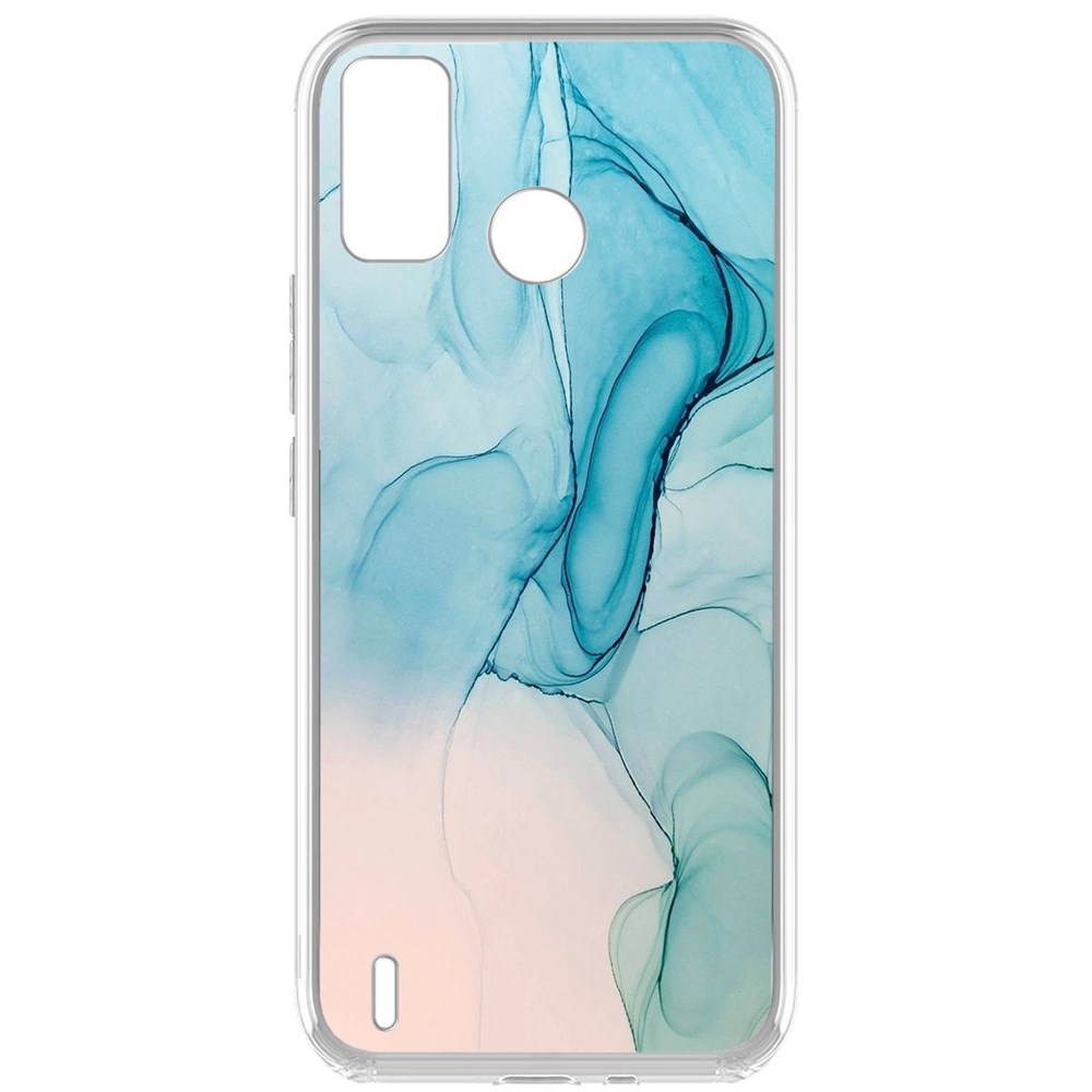 

Чехол-накладка Krutoff Clear Case Абстракт разводы для TECNO Spark 6 Go