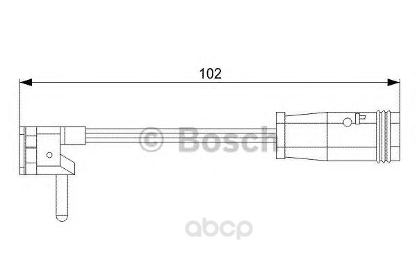 

Датчик Износа Колодок Пер.Лев.Меrсеdеs Сls, Е-Сlаss 02-10 BOSCH 1987473019